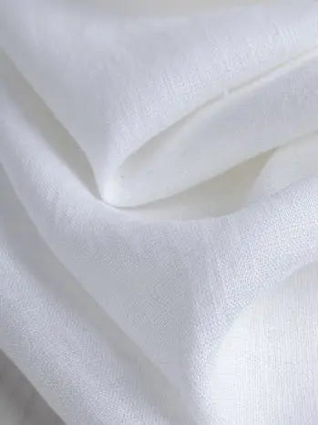 linen fiber close up image